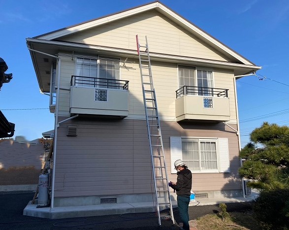 茨城町の住宅の屋根調査